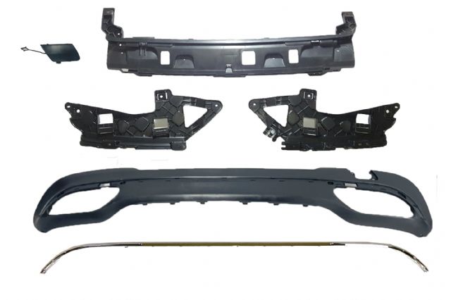 M. BENZ E-CLASS  W212 AMG DIFFUSER SET